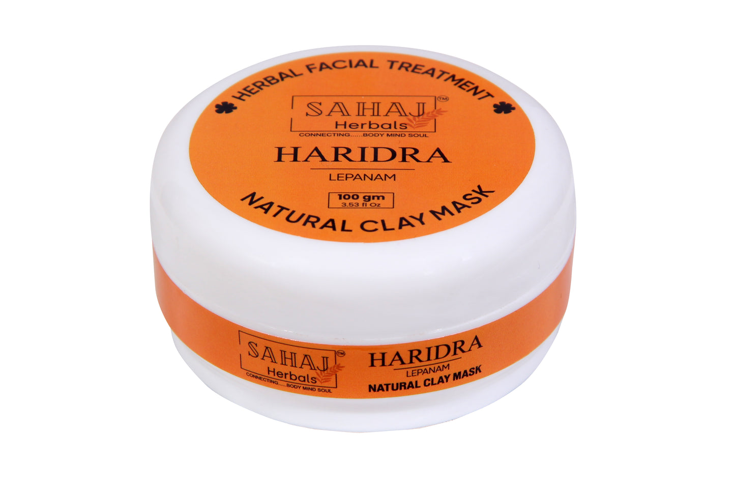 Sahaj Haridra Ayurvedic clay Mask with Turmeric